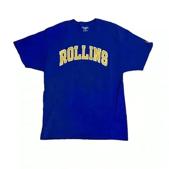 Rollins University Champion T-Shirt Size L - Picture 1 of 1